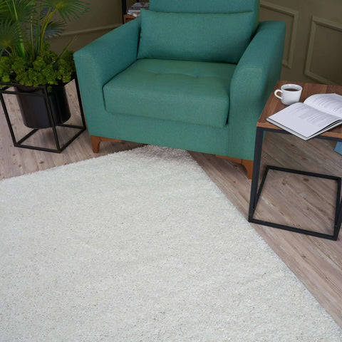 The Rugs Modern Luxury Shaggy Rug Solid