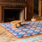Layered Evelina Kroon Berry Rain Rug