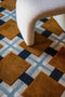 Layered Evelina Kroon Berry Rain Rug