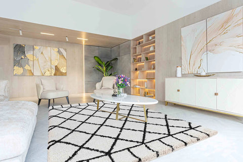 Rugs Direct Online Ltd Marrakesh Serdim 510 Diamond Stone Rectangle Rugs