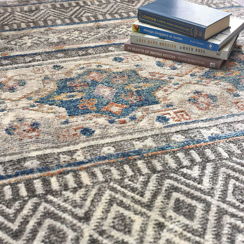 The Rug Wholesaler Mandala Stripe Rug