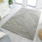 Dunelm Lino Leaf Modern Rug