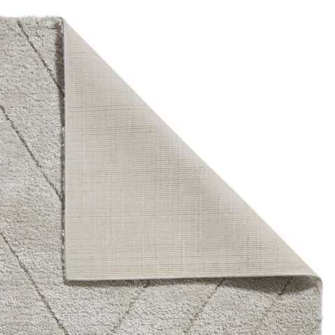 Think Rugs Ideal Shaggy 80260 Silver Rug