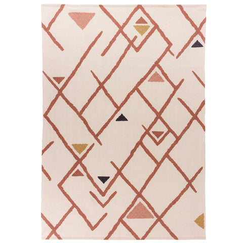 Furn Inka Geometric Outdoor/Indoor Printed Rug