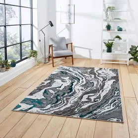 Apollo GR584 Grey Modern Abstract Rug