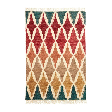 Hemp Modern Geometric Hand-Knotted Rugs
