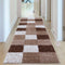 THE Rugs Modern Luxury Shaggy Rug Geometric