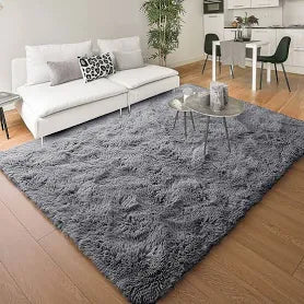 Canora Grey Almamy Machine Woven Grey Rug Canora