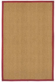 Likewise Rugs Matting Coir Herringbone border Rug