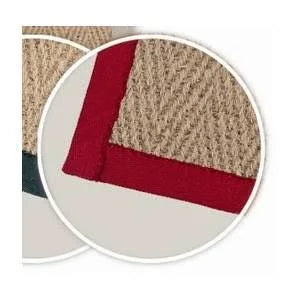 Likewise Rugs Matting Coir Herringbone border Rug