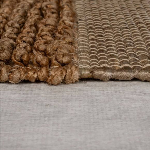 Dunelm Jute Braided Patchwork Rug