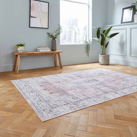 Think Rugs Tabriz H1156 Traditional Rug