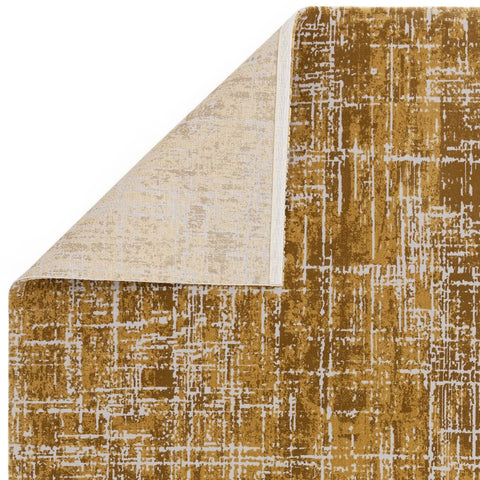 Naken Interiors Asiatic Kuza Abstract Gold Rug