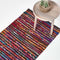 Homescapes Handwoven Multi Coloured Recycled Chindi Folk Hallway Runner