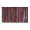 Homescapes Handwoven Multi Coloured Recycled Chindi Folk Hallway Runner