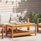 vidaXL Coffee Table 70x40x45 cm Solid Acacia Wood