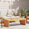 vidaXL Garden Coffee Table 110x55x35 cm Solid Wood Acacia