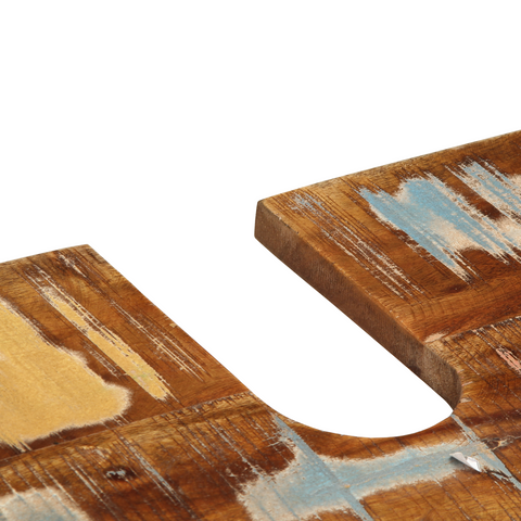 vidaXL Bathroom Furniture Set 3 pcs Multicolour Solid Reclaimed Wood