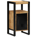 vidaXL Bathroom Furniture Set with Shelf 3 pcs Brown Solid Mango Wood