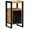 vidaXL Bathroom Furniture Set with Shelf 3 pcs Brown Solid Mango Wood