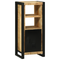 vidaXL Bathroom Furniture Set with Shelf 3 pcs Brown Solid Mango Wood