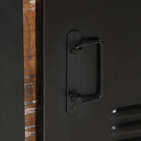 vidaXL Bathroom Furniture Set 3 pcs Multicolour Solid Reclaimed Wood