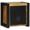 vidaXL Bathroom Furniture Set with Shelf 4 pcs Brown Solid Mango Wood
