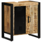 vidaXL Bathroom Furniture Set with Shelf 4 pcs Brown Solid Mango Wood