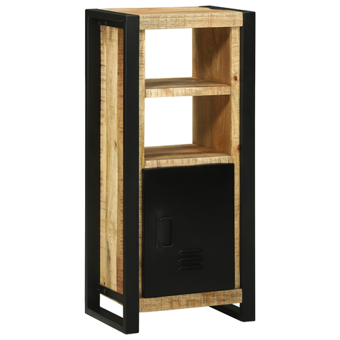 vidaXL Bathroom Furniture Set with Shelf 4 pcs Brown Solid Mango Wood
