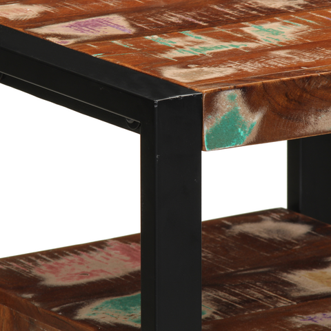 vidaXL Bathroom Furniture Set 4 pcs Multicolour Solid Reclaimed Wood