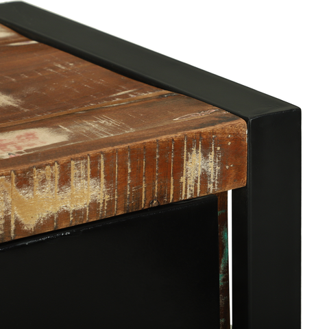 vidaXL Bathroom Furniture Set 4 pcs Multicolour Solid Reclaimed Wood