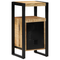 vidaXL Bathroom Furniture Set with Shelf 4 pcs Brown Solid Mango Wood