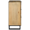 vidaXL Sideboards with Drawer with Storage 2 pcs Brown Medium Solid mango wood