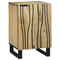 vidaXL Bathroom Furniture Set with Drawer with Shelf with Storage with Door with Mirror 5 pcs Brown Medium