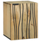 vidaXL Bathroom Furniture Set with Drawer with Shelf with Storage with Door with Mirror 5 pcs Brown Medium