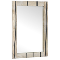 vidaXL Bathroom Furniture Set with Shelf with Storage with Door with Mirror 2 pcs White 62 x 33 x 58 cm