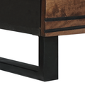 vidaXL Bathroom Furniture Set with Drawer with Shelf with Storage with Door 3 pcs Brown Large