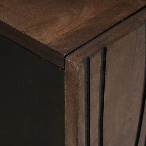 vidaXL Bathroom Furniture Set with Drawer with Shelf with Storage with Door 3 pcs Brown Large