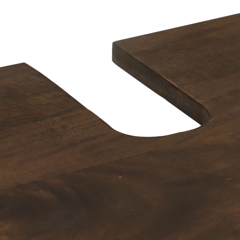 vidaXL Bathroom Furniture Set 3 pcs Walnut brown 38 x 33 x 160 cm