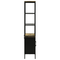 vidaXL Highboard 70x35x180 cm Solid Rough Wood Mango