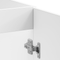 vidaXL Kitchen Cabinet with Door Kalmar 2 pcs White 80 x 46 x 81.5 cm