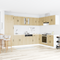 vidaXL Kitchen Cabinet with Door Kalmar 2 pcs Brown 80 x 46 x 81.5 cm