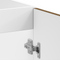 vidaXL Kitchen Cabinet with Door Kalmar 2 pcs Brown 80 x 46 x 81.5 cm