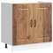 vidaXL Kitchen Cabinet with Door Kalmar 2 pcs Brown 80 x 46 x 81.5 cm