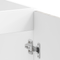 vidaXL Sink Base Cabinet with Door Porto 2 pcs Grey 80 x 46 x 84.5 cm