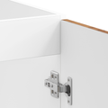 vidaXL Sink Base Cabinet with Door Porto 2 pcs Brown 80 x 46 x 84.5 cm