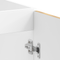 vidaXL Sink Base Cabinet with Door Porto 2 pcs Brown 80 x 46 x 84.5 cm
