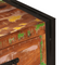 vidaXL Console Tables Set of 2 with Drawers, Multicolour Solid Wood Reclaimed