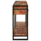 vidaXL Console Tables Set of 2 with Drawers, Multicolour Solid Wood Reclaimed