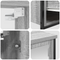 vidaXL 5-Piece Bathroom Furniture Set in Grey Sonoma Engineered Wood